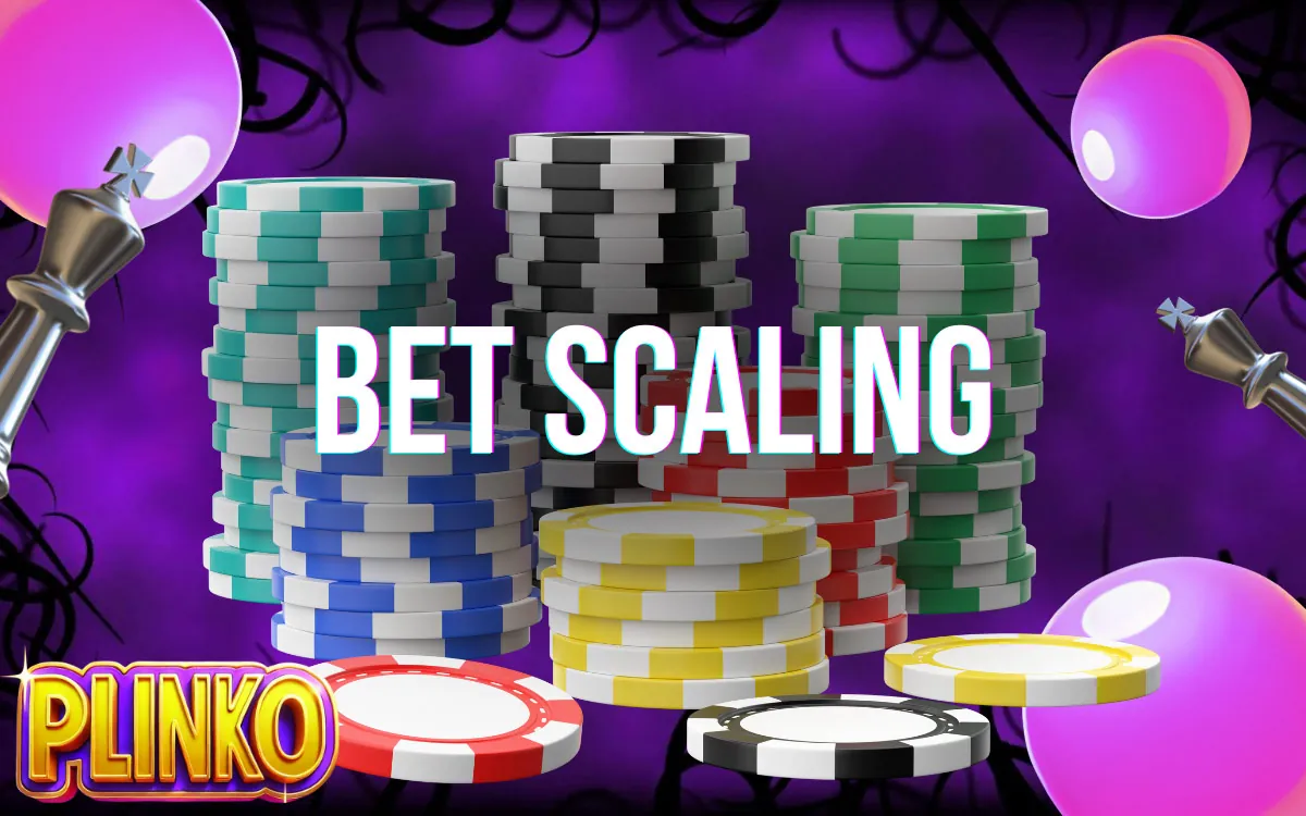 Plinko Structured Bet Scaling