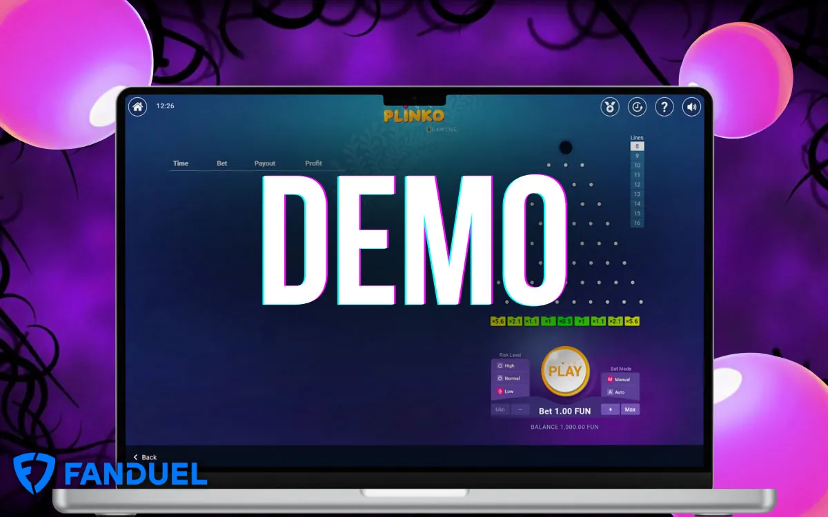 FanDuel Plinko in Free Demo Mode